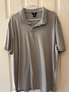 Men’s Calvin Klein Men's Light Gray Polo short sleeve XXL